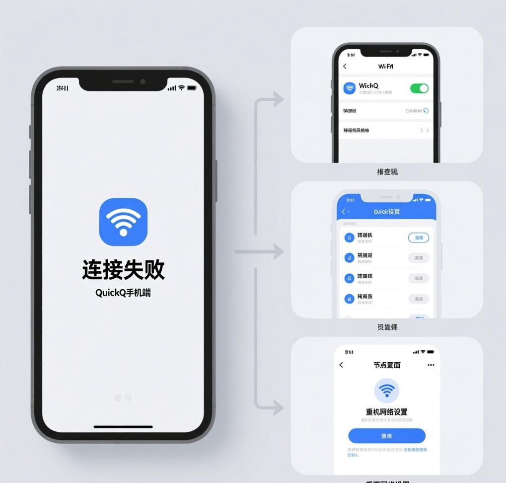 QuickQ VPN提示“连接失败”如何排查