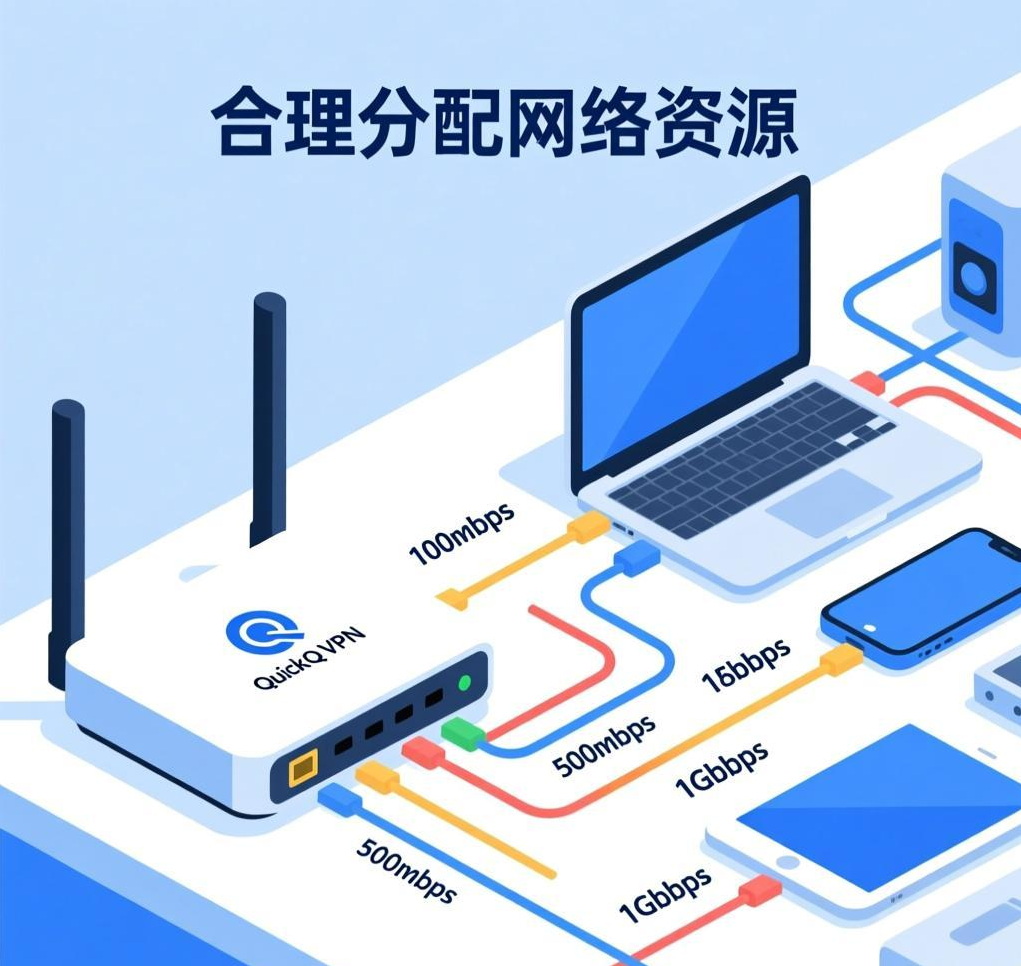 QuickQ VPN的带宽限制设置：合理分配网络资源